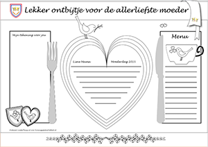 placemat moederdag 1